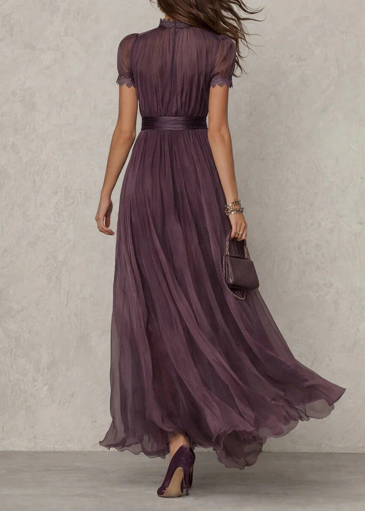 Auréline | Robe Longue Élégance Royale