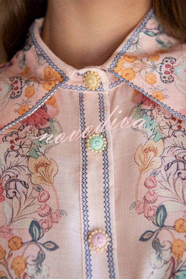 The Exclusive Patterned Shirt Dress – Belted Silhouette