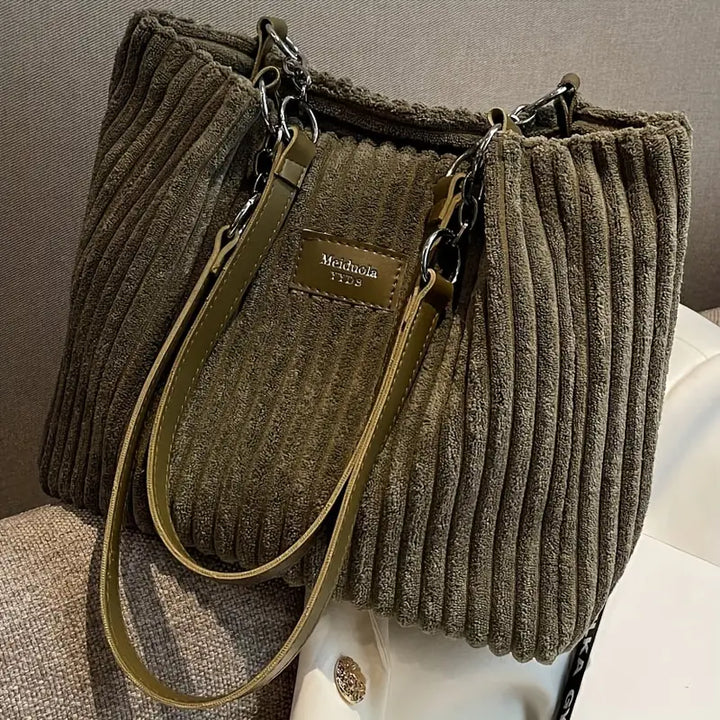 Huguette - Sac Fourre-Tout en Coton et Cordons