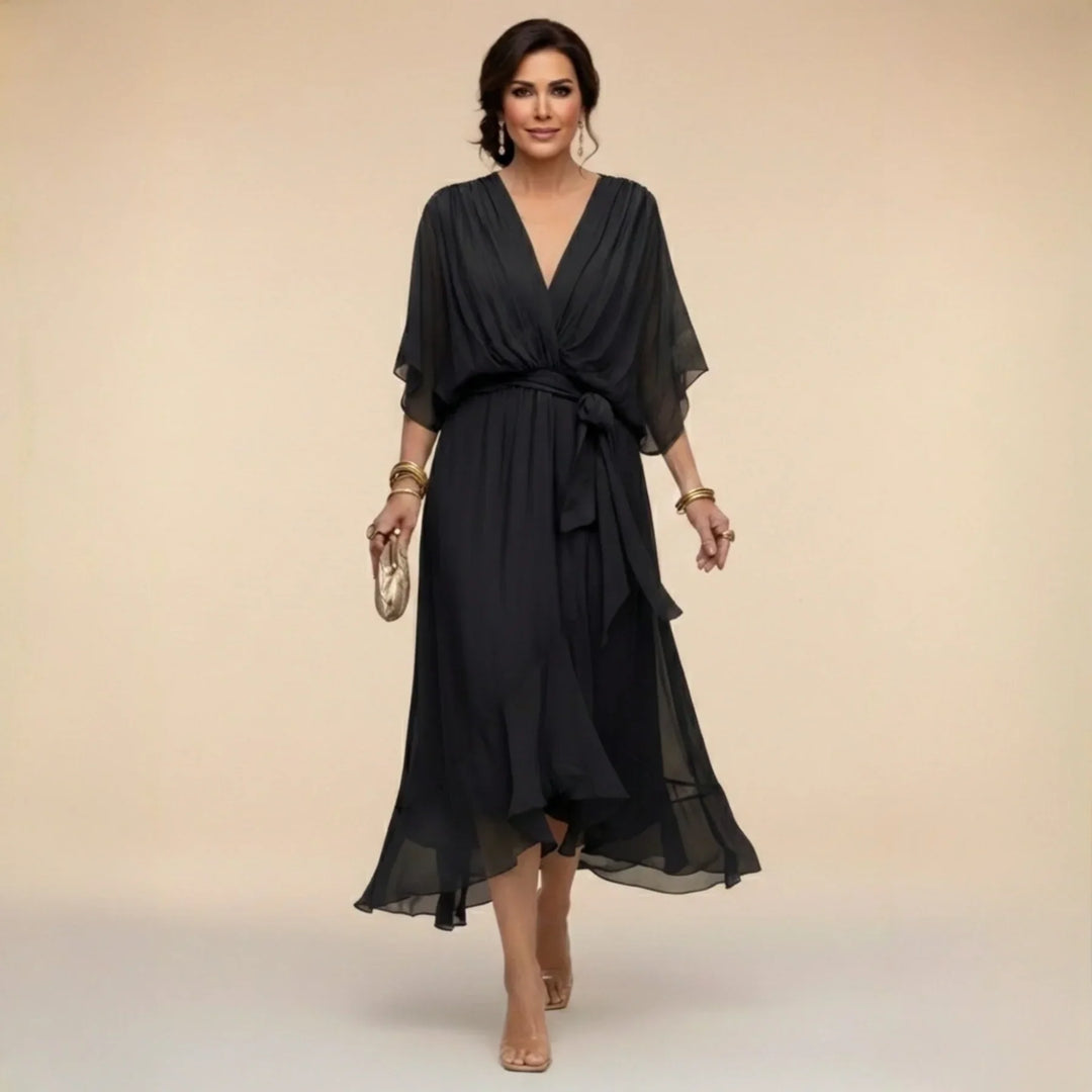 Alizée™ | Robe fluide à col en V
