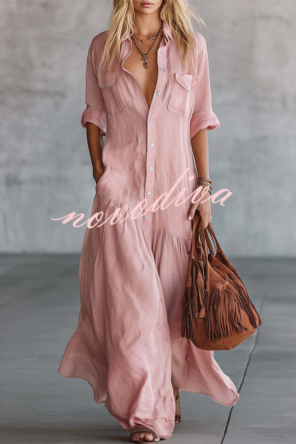 Cloud-Soft Shirt Dress: A Timeless Silhouette