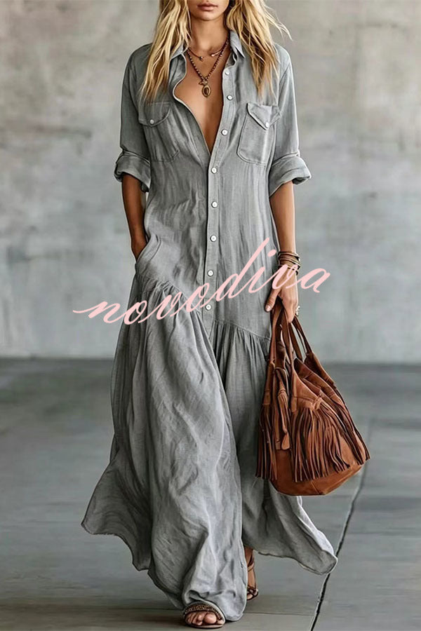 Cloud-Soft Shirt Dress: A Timeless Silhouette