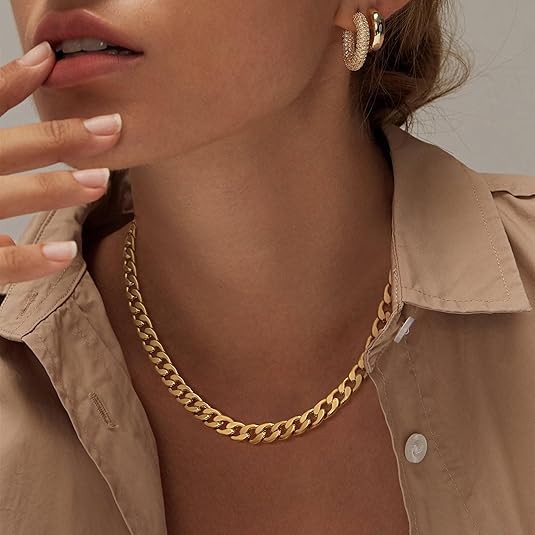 Collier Maillons Cubains Large