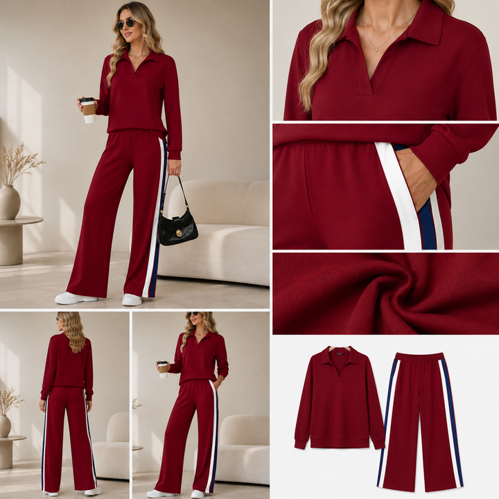 Maëlle™ | Ensemble deux-pièces à pantalon large