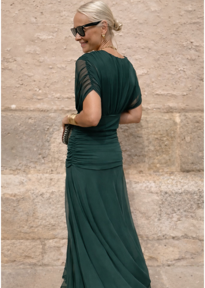 Léa | Robe Longue Fluide Élégante