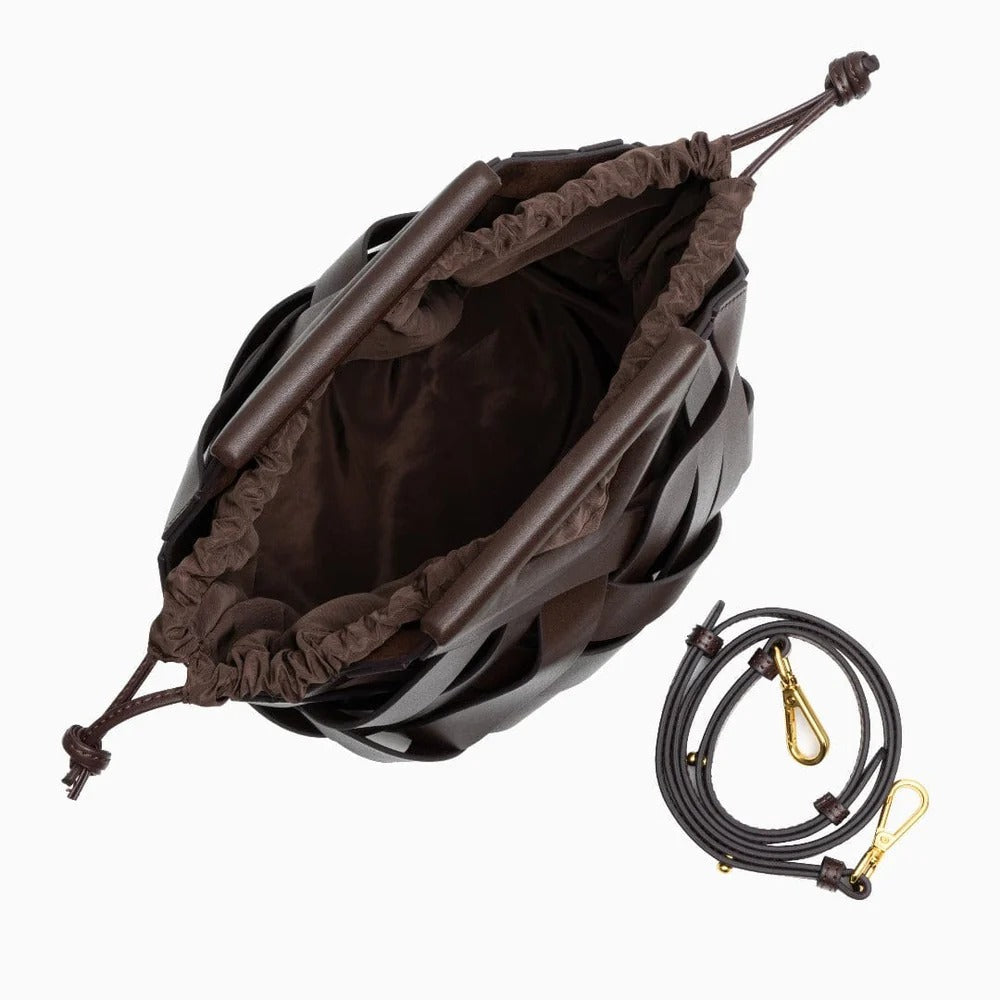 Juliette™ — Sac tressé élégant cuir souple
