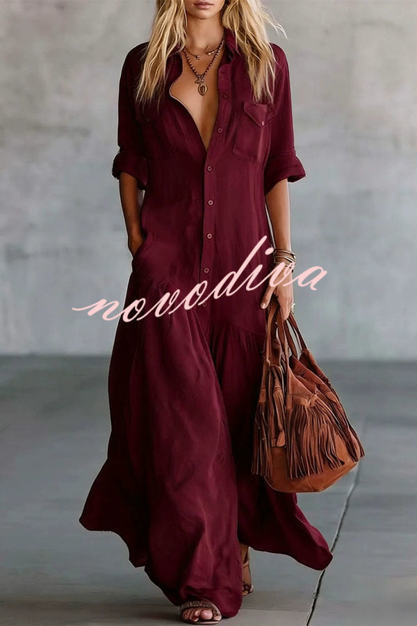Cloud-Soft Shirt Dress: A Timeless Silhouette