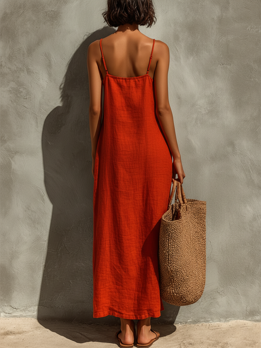 Robe Maxi Sienna - Collection Villégiature