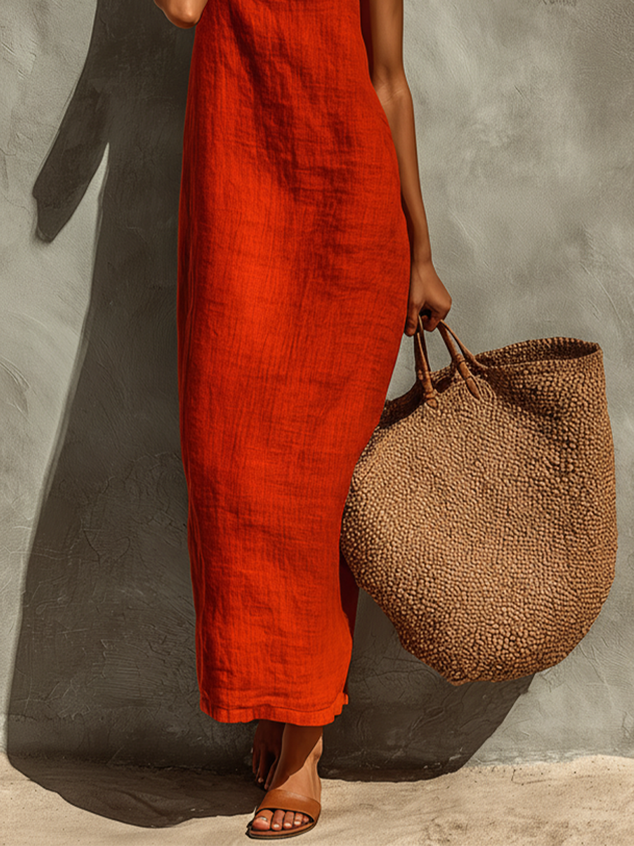 Robe Maxi Sienna - Collection Villégiature