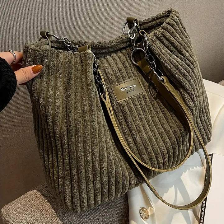 Huguette - Sac Fourre-Tout en Coton et Cordons