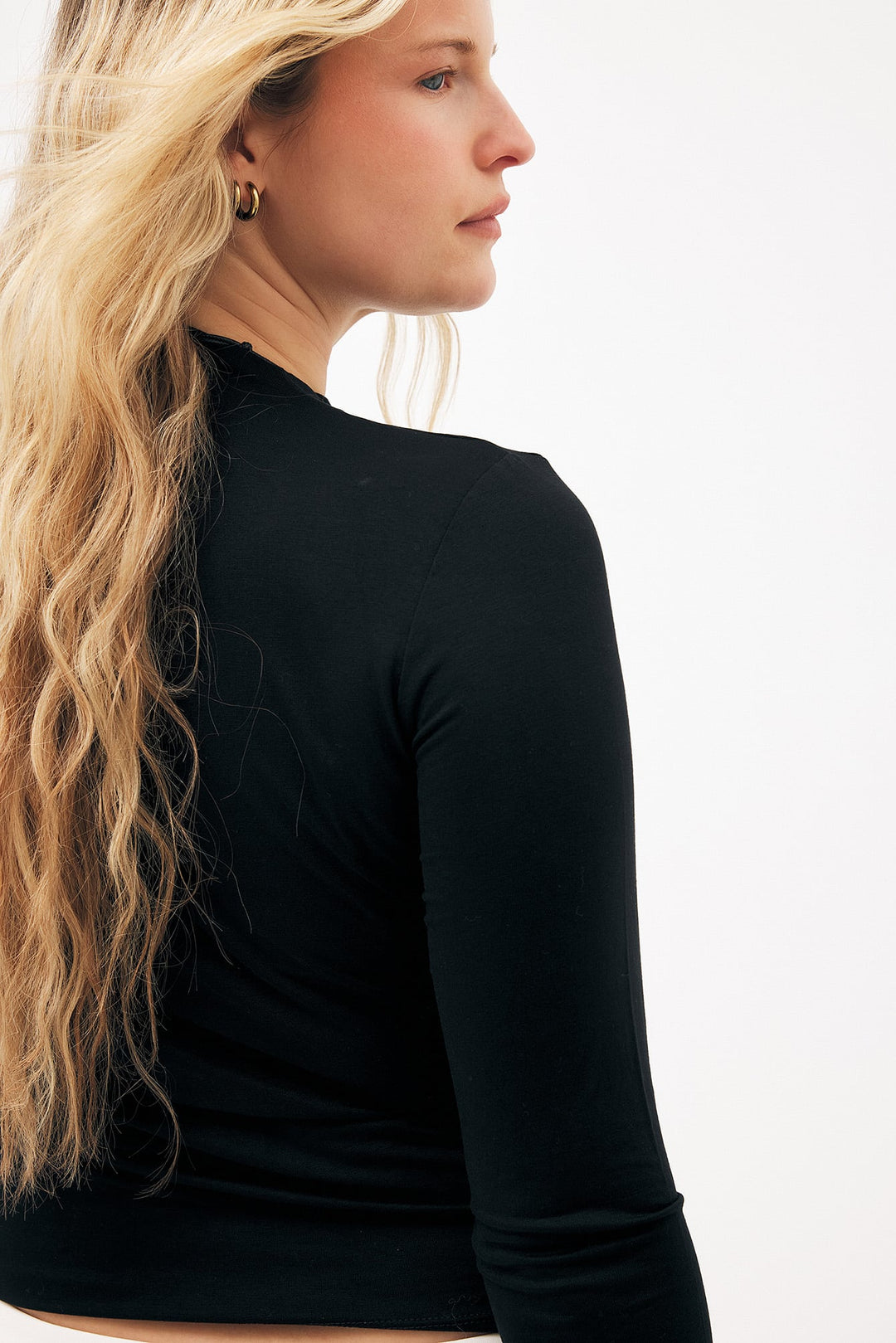 Zachte Turtleneck Top met Lange Mouwen