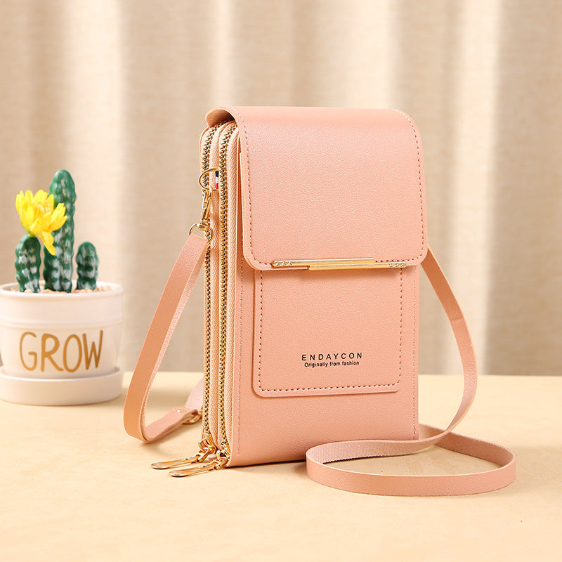 Aurélie™ — Sac bandoulière sécurisé tactile élégant